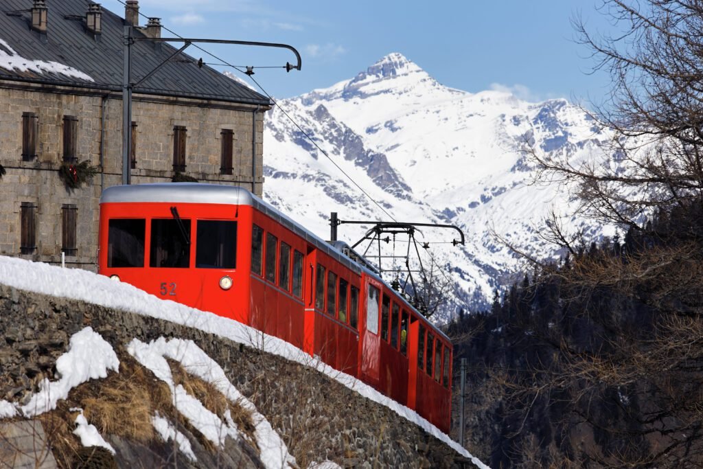 train in switzerland